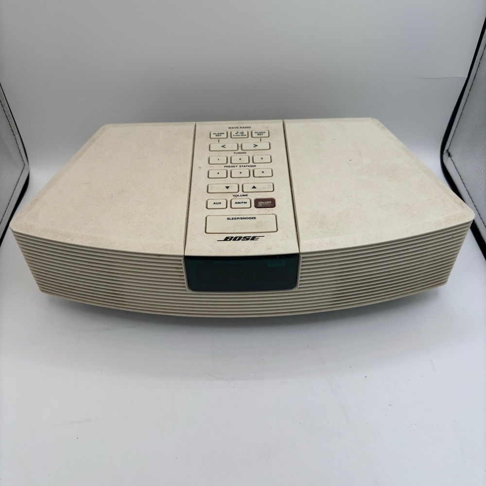 Bose Wave Radio Model AWR1-1W AM/FM Alarm Clock Tabletop Speaker No Remote - Picture 2 of 8